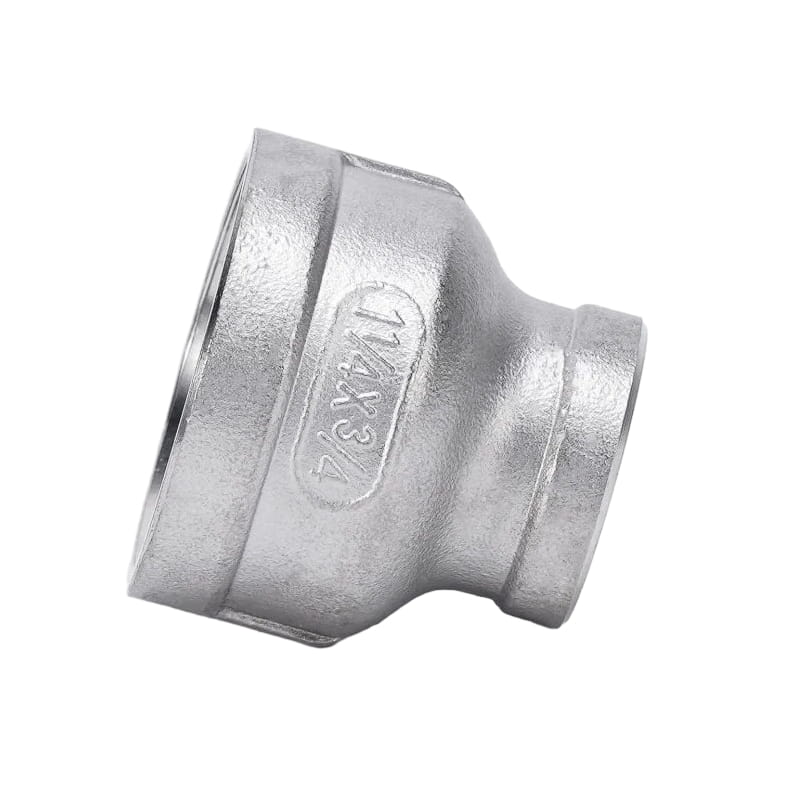 Couplages réduisant la cloche en acier inoxydable reliant deux sections de diamètres différents