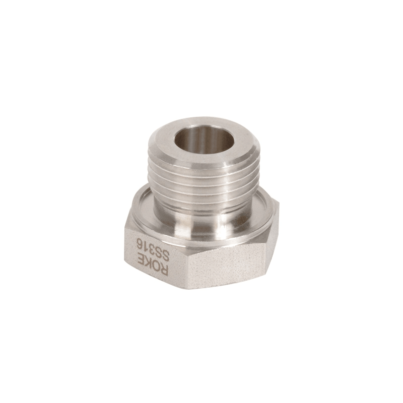 Tête hexagonale CNC Processus de finition en acier inoxydable Réduction des bagues
