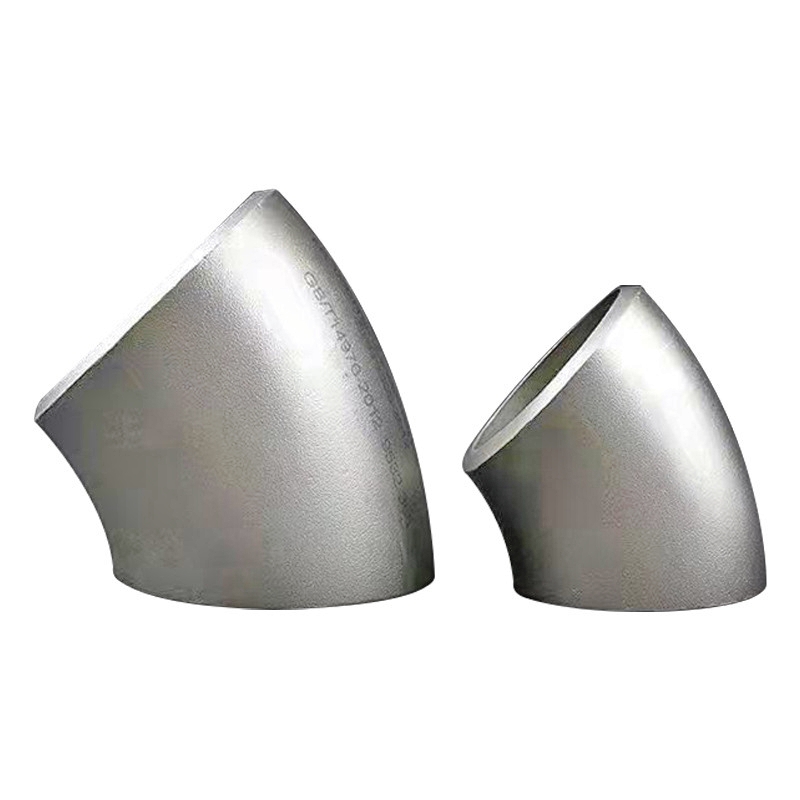 Elbow 45 ° Butt Butt 40S 316 raccords de tube en acier inoxydable sûr et sans fuite