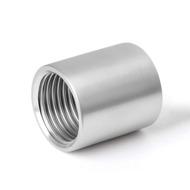 NPT Femelle Femed Half Coupling 3 000 # Cast SS Pipe