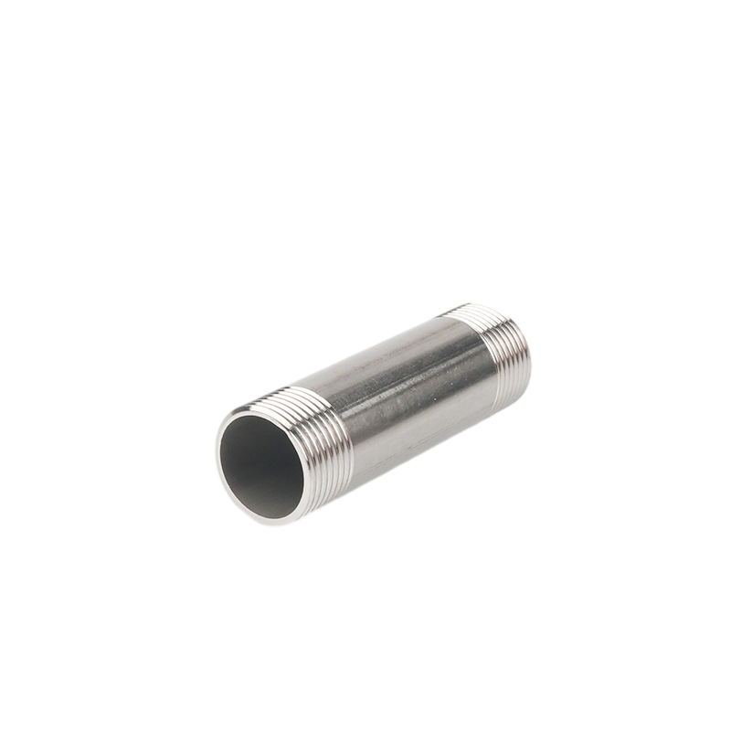 Mamelon fileté SCH 40 en acier inoxydable
