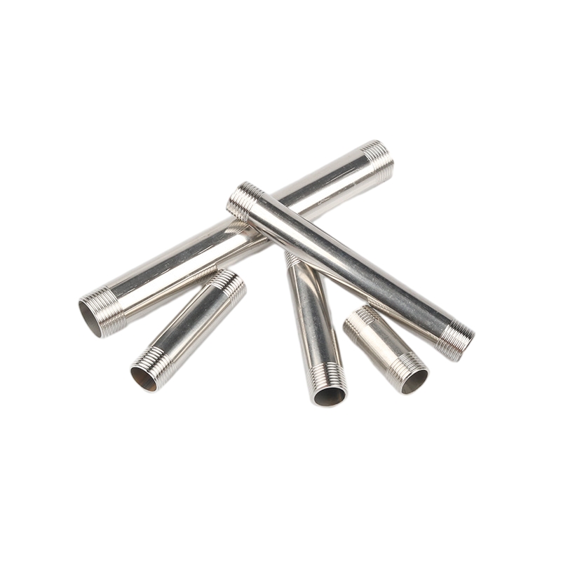 Mamelon fileté SCH 40 en acier inoxydable