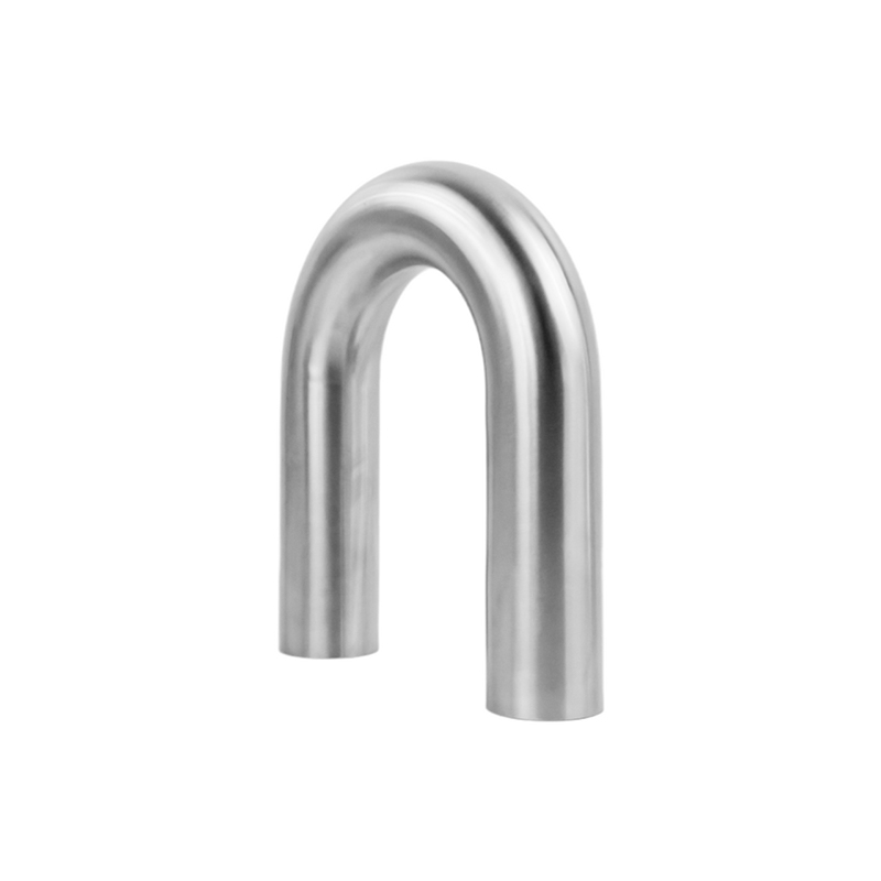 Grade alimentaire 304 Coupage de tube de rayon de 180 ° de longueur