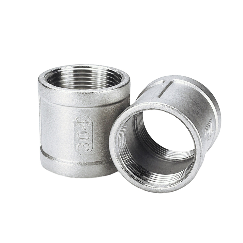 304 Couplage fileté en acier inoxydable Classe 3000 NPT forgée Couplage fileté