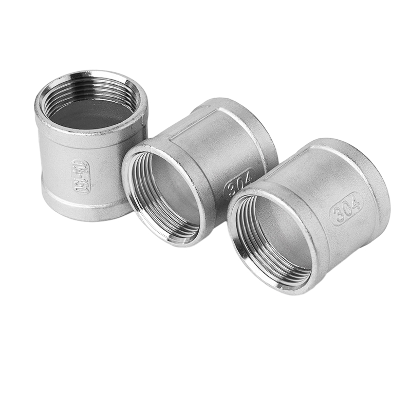 304 Couplage fileté en acier inoxydable Classe 3000 NPT forgée Couplage fileté