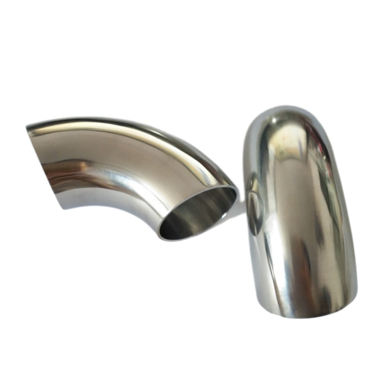 Soudure en acier inoxydable soudure brossée à 90 ° Rayon court (SR) Bends de tube