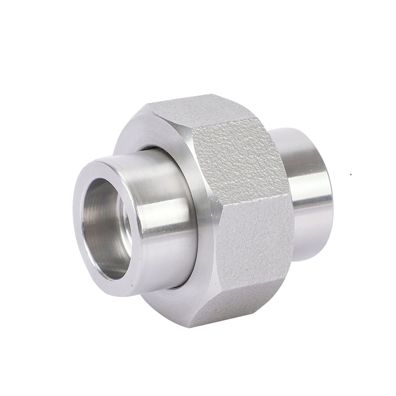 Union en acier inoxydable à basse pression avec des raccords de tuyaux filetés NPT
