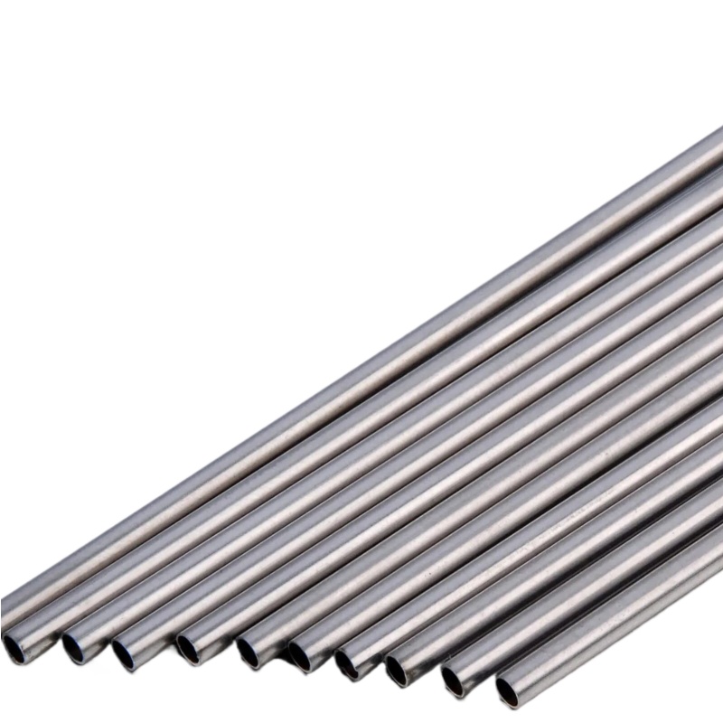 Tube instrument en acier inoxydable polie ASTM pour le flux de commande