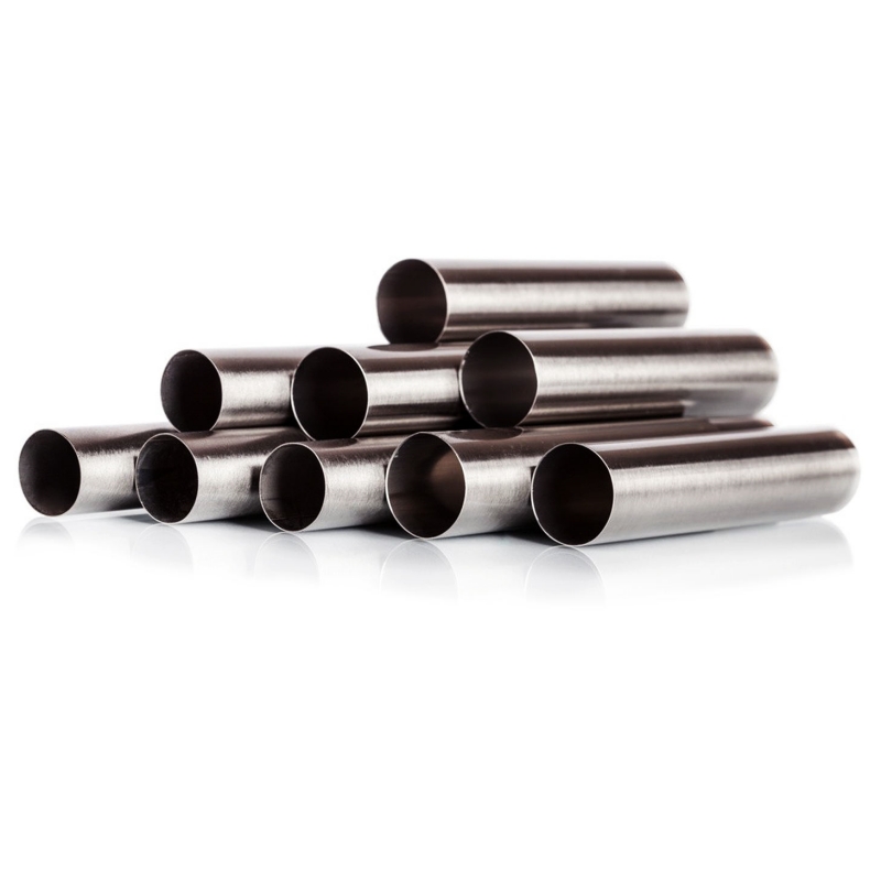 Mur à paroi mince Polie en acier inoxydable soudé brillant tuyau rond pour gaz